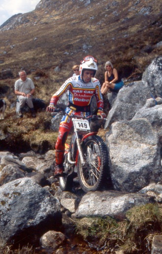 Jordi Tarres (270 GasGas) in the 1999 Scottish Six Days - © – Iain Lawrie, Kinlochleven.